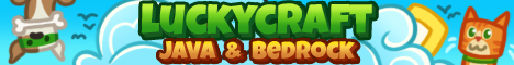 LuckyCraft bannière du serveur